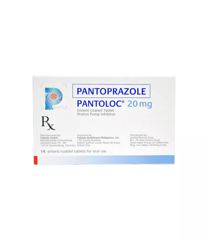 PANTOLOC Pantoprazole 20mg Enteric Coated Tablet 14 S Price In The